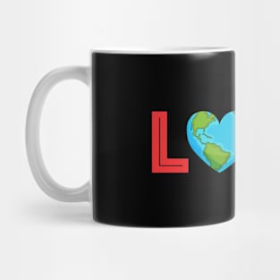 Love Earth Day Vintage Recycle Green Mug